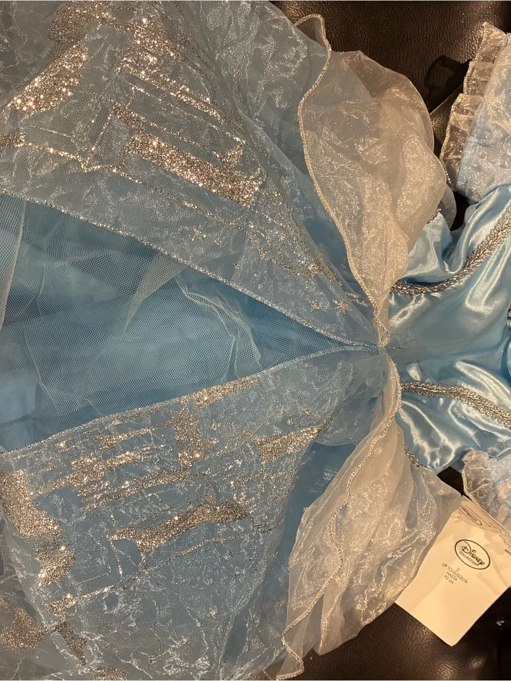Disney Cinderella Light Blue Sparkle Princess Dress